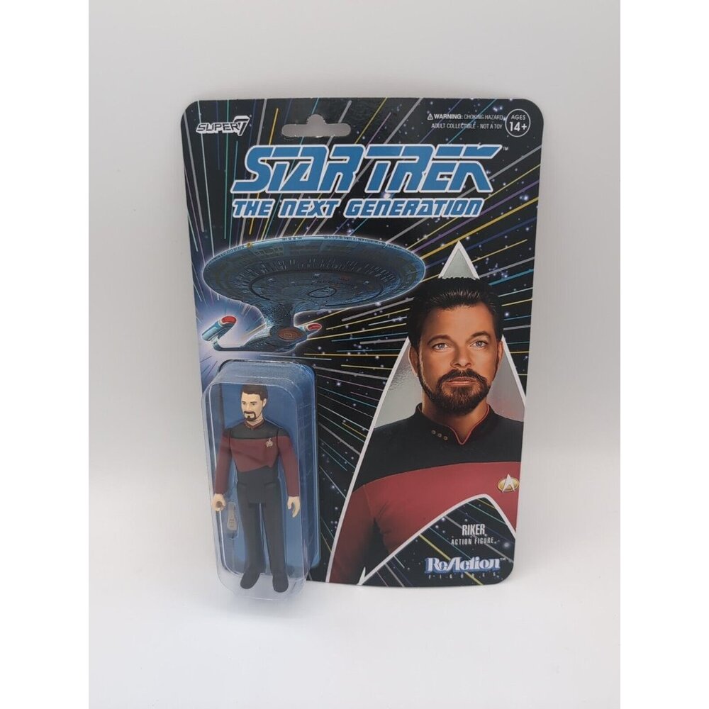 Star Trek: The Next Generation ReAction Figure Wave 2 - Commander Riker